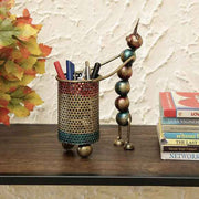 Metal Ant Multicolor Pen Stand