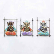 Multicolor Ganesha Wall Art Set Of 3