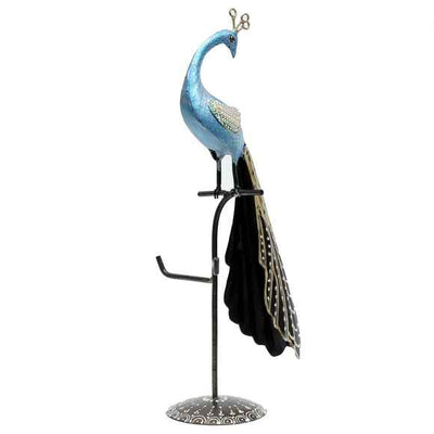 Metal Peacock Table Key Holder