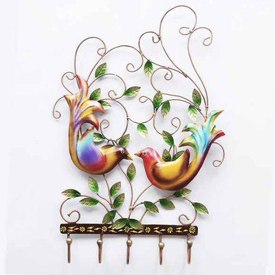 Two Sparrow Metal Wall Hook