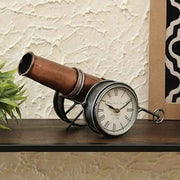 Tope Metal Copper Table Clock