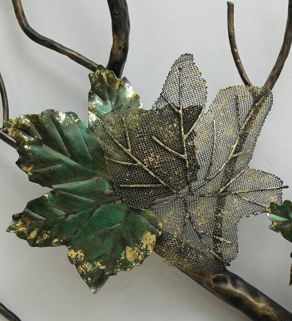 Maple Leaf On Stem Wall Art